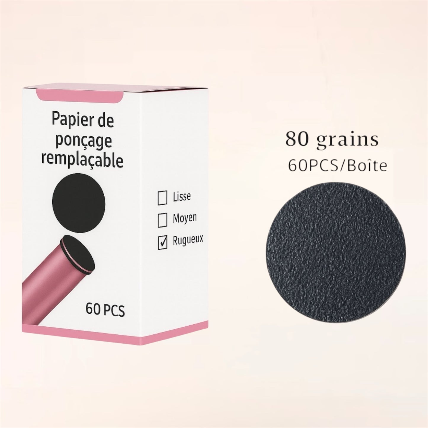 DouxTalons™ - Recharges de disques abrasifs