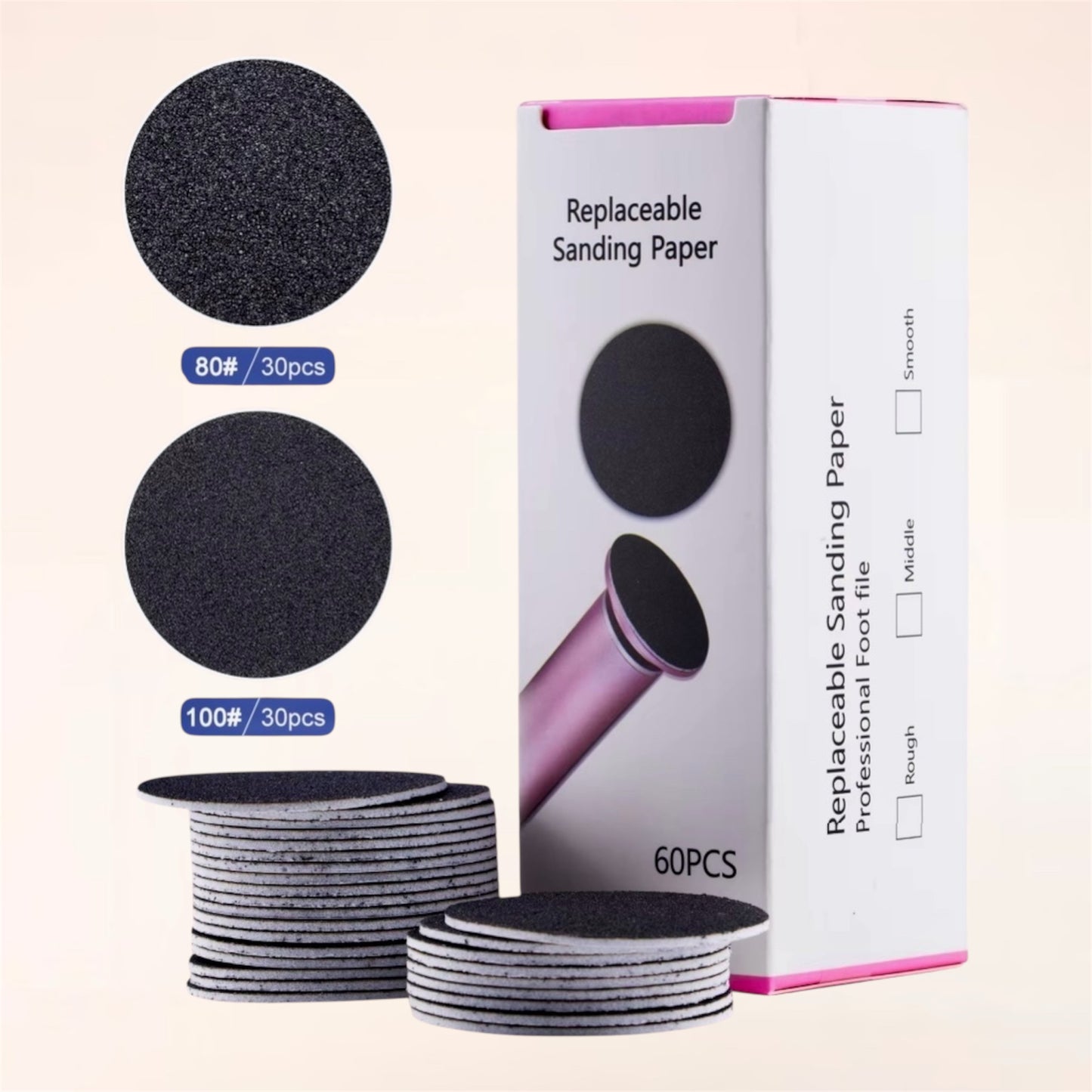 DouxTalons™ - Recharges de disques abrasifs